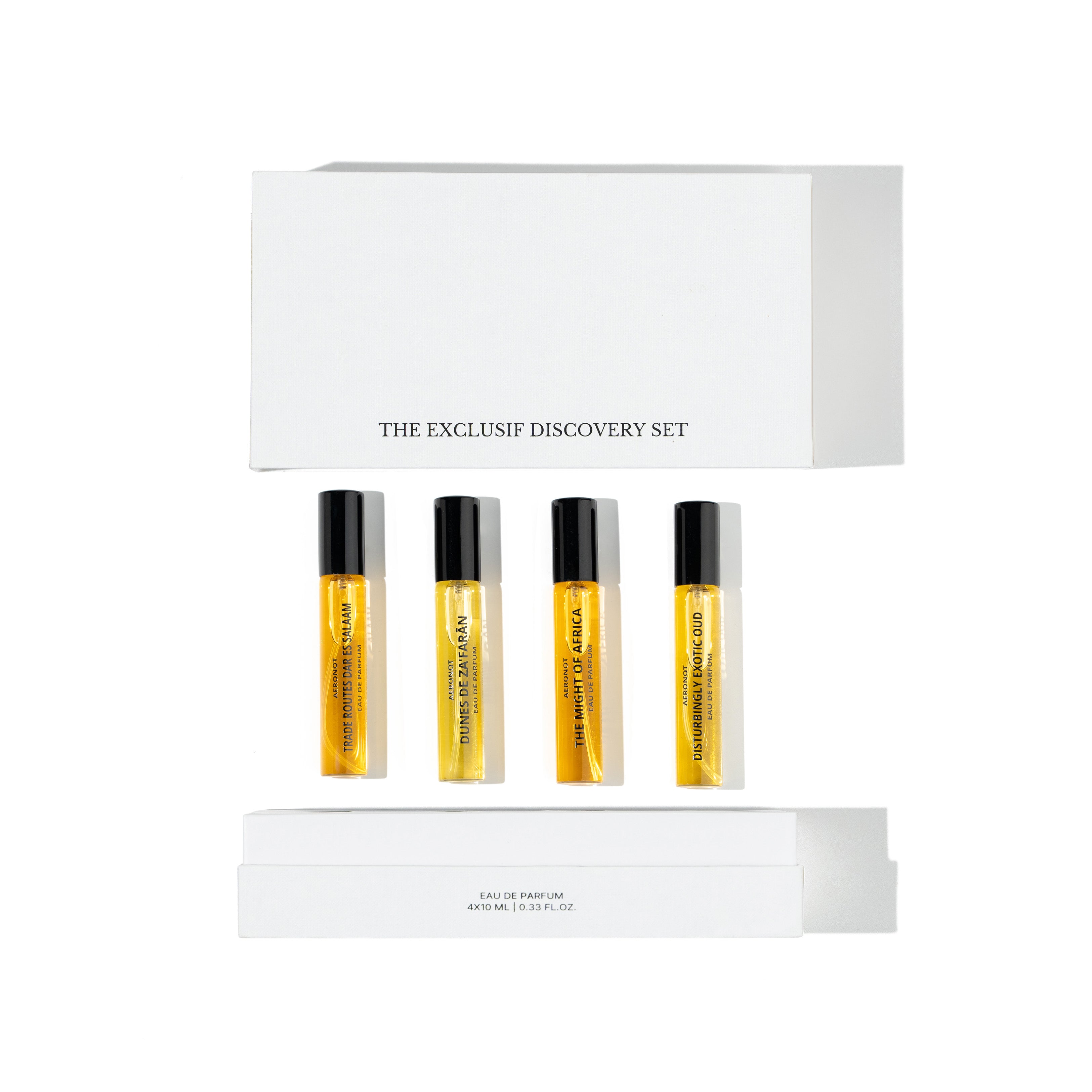 THE EXCLUSIVE DISCOVERY SET (4 X 10ML) – AERONOT